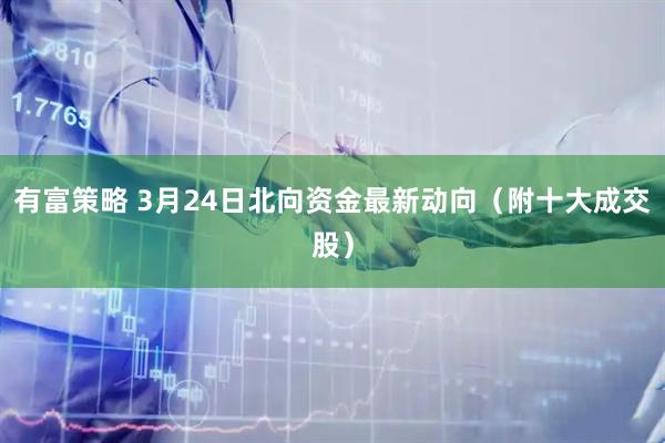 有富策略 3月24日北向资金最新动向（附十大成交股）