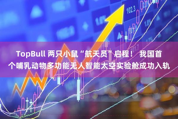 TopBull 两只小鼠“航天员”启程！ 我国首个哺乳动物多功能无人智能太空实验舱成功入轨
